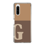 Slim Protection Case［ Original - initial two tone - G brown ］