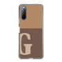Slim Protection Case［ Original - initial two tone - G brown ］