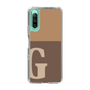 Slim Protection Case［ Original - initial two tone - G brown ］