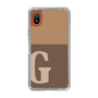 Slim Protection Case［ Original - initial two tone - G brown ］
