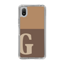 Slim Protection Case［ Original - initial two tone - G brown ］