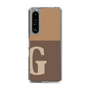 Slim Protection Case［ Original - initial two tone - G brown ］