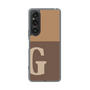 Slim Protection Case［ Original - initial two tone - G brown ］
