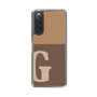 Slim Protection Case［ Original - initial two tone - G brown ］