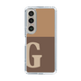 Slim Protection Case［ Original - initial two tone - G brown ］