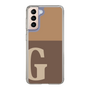 Slim Protection Case［ Original - initial two tone - G brown ］