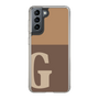 Slim Protection Case［ Original - initial two tone - G brown ］