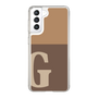 Slim Protection Case［ Original - initial two tone - G brown ］
