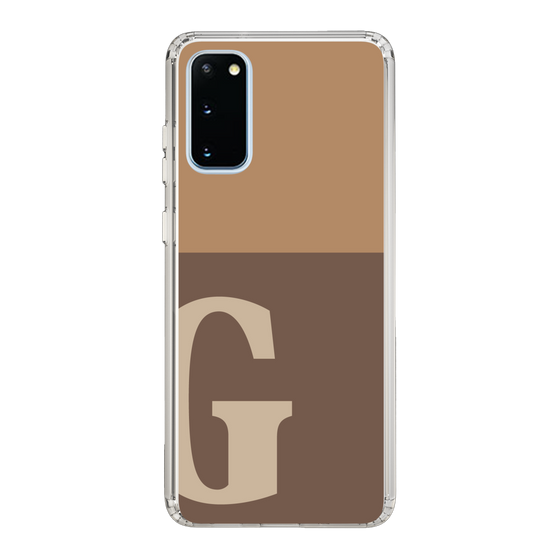 Slim Protection Case［ Original - initial two tone - G brown ］