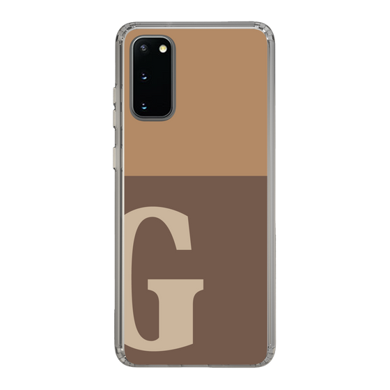 Slim Protection Case［ Original - initial two tone - G brown ］