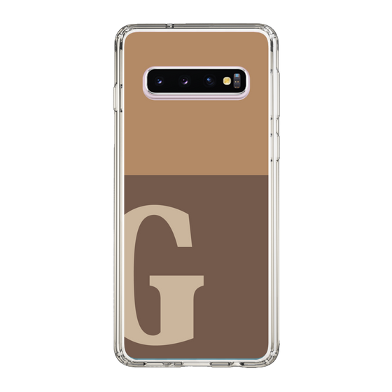 Slim Protection Case［ Original - initial two tone - G brown ］