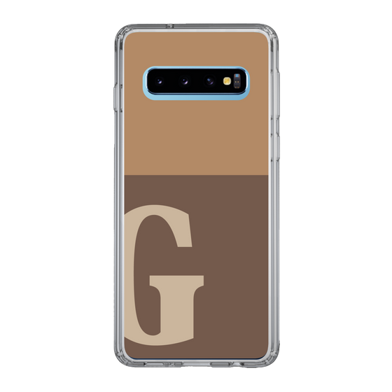 Slim Protection Case［ Original - initial two tone - G brown ］