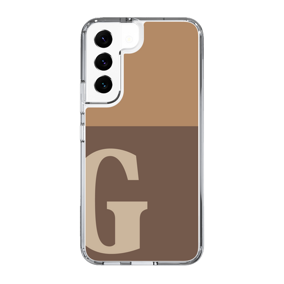 Slim Protection Case［ Original - initial two tone - G brown ］