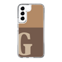 Slim Protection Case［ Original - initial two tone - G brown ］