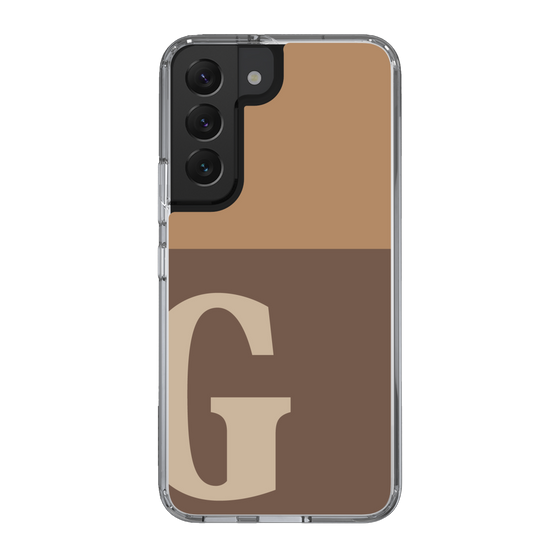 Slim Protection Case［ Original - initial two tone - G brown ］