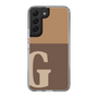 Slim Protection Case［ Original - initial two tone - G brown ］