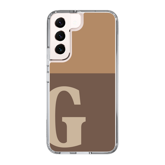 Slim Protection Case［ Original - initial two tone - G brown ］