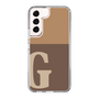 Slim Protection Case［ Original - initial two tone - G brown ］