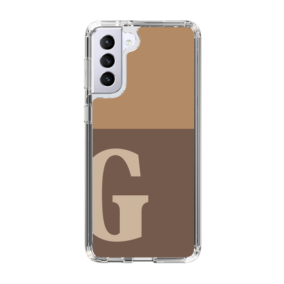 Slim Protection Case［ Original - initial two tone - G brown ］