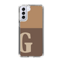 Slim Protection Case［ Original - initial two tone - G brown ］