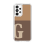 Slim Protection Case［ Original - initial two tone - G brown ］