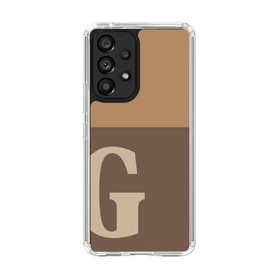 Slim Protection Case［ Original - initial two tone - G brown ］
