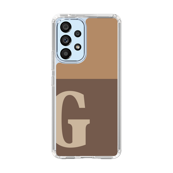 Slim Protection Case［ Original - initial two tone - G brown ］