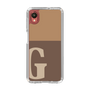 Slim Protection Case［ Original - initial two tone - G brown ］