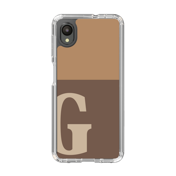 Slim Protection Case［ Original - initial two tone - G brown ］