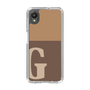 Slim Protection Case［ Original - initial two tone - G brown ］