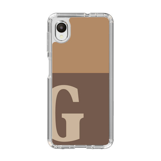Slim Protection Case［ Original - initial two tone - G brown ］