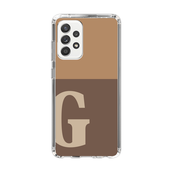 Slim Protection Case［ Original - initial two tone - G brown ］