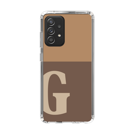 Slim Protection Case［ Original - initial two tone - G brown ］