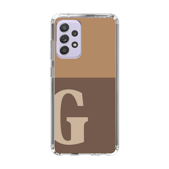 Slim Protection Case［ Original - initial two tone - G brown ］