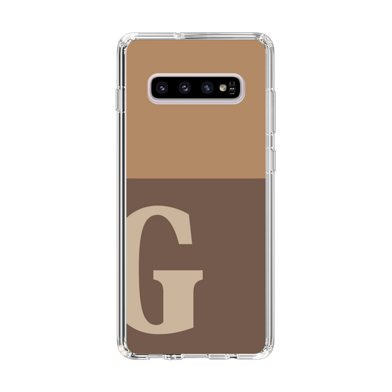 Slim Protection Case［ Original - initial two tone - G brown ］