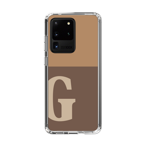 Slim Protection Case［ Original - initial two tone - G brown ］