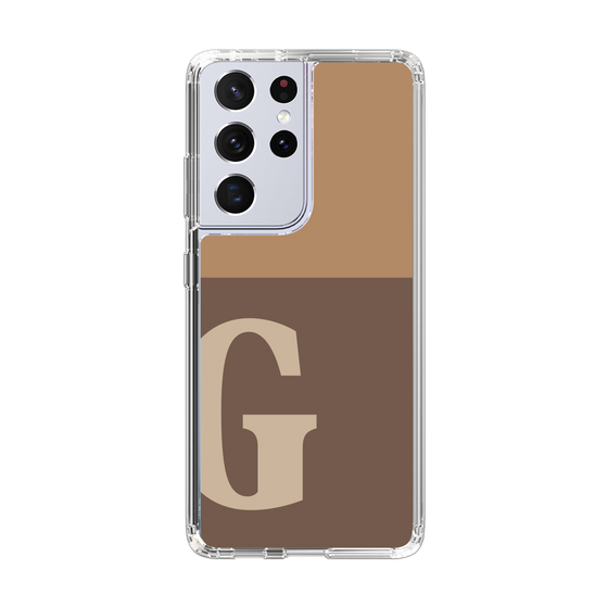 Slim Protection Case［ Original - initial two tone - G brown ］