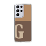 Slim Protection Case［ Original - initial two tone - G brown ］