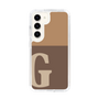 Slim Protection Case［ Original - initial two tone - G brown ］