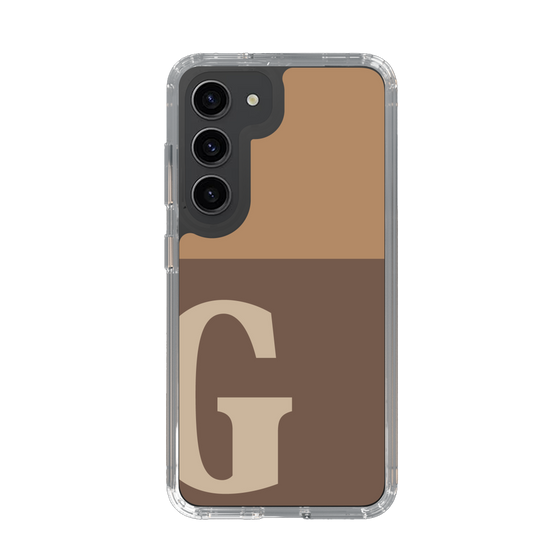 Slim Protection Case［ Original - initial two tone - G brown ］