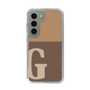 Slim Protection Case［ Original - initial two tone - G brown ］