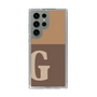 Slim Protection Case［ Original - initial two tone - G brown ］