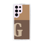 Slim Protection Case［ Original - initial two tone - G brown ］