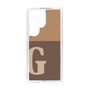 Slim Protection Case［ Original - initial two tone - G brown ］