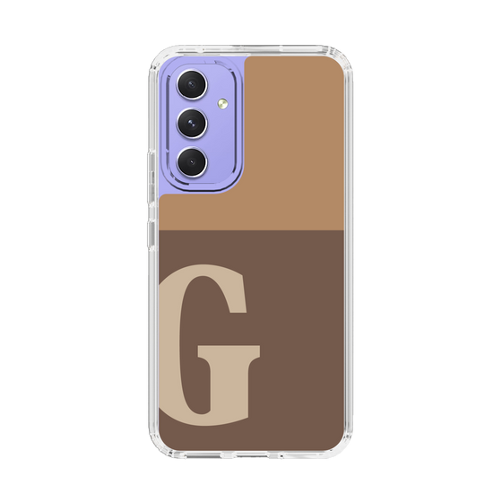 Slim Protection Case［ Original - initial two tone - G brown ］