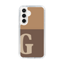 Slim Protection Case［ Original - initial two tone - G brown ］