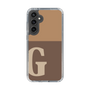 Slim Protection Case［ Original - initial two tone - G brown ］