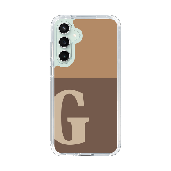 Slim Protection Case［ Original - initial two tone - G brown ］