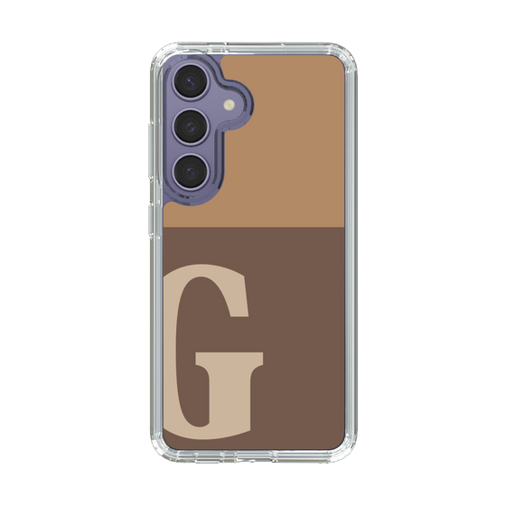 Slim Protection Case［ Original - initial two tone - G brown ］