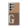 Slim Protection Case［ Original - initial two tone - G brown ］